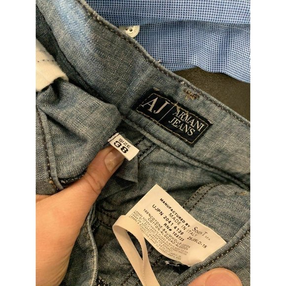 Armani Relaxed Fit Denim Jeans - Picture 10 of 10